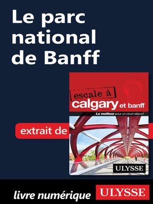 cover image of Le parc national de Banff